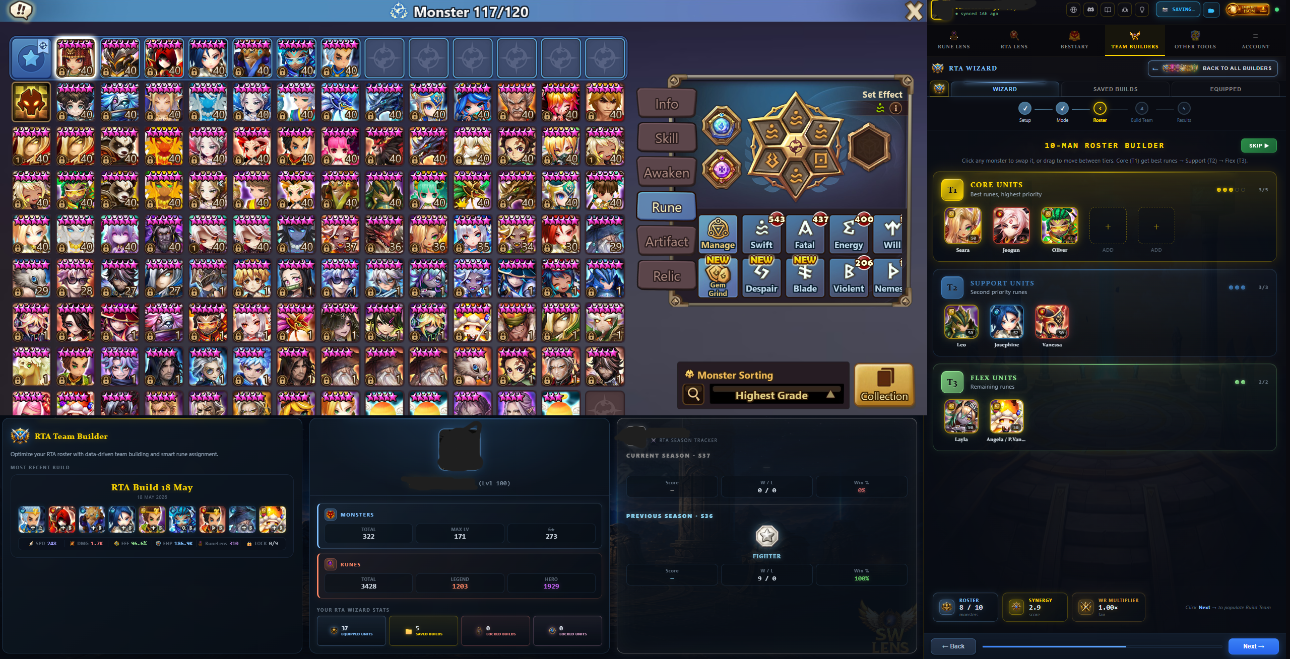 Team Builders (RTA Wizard)