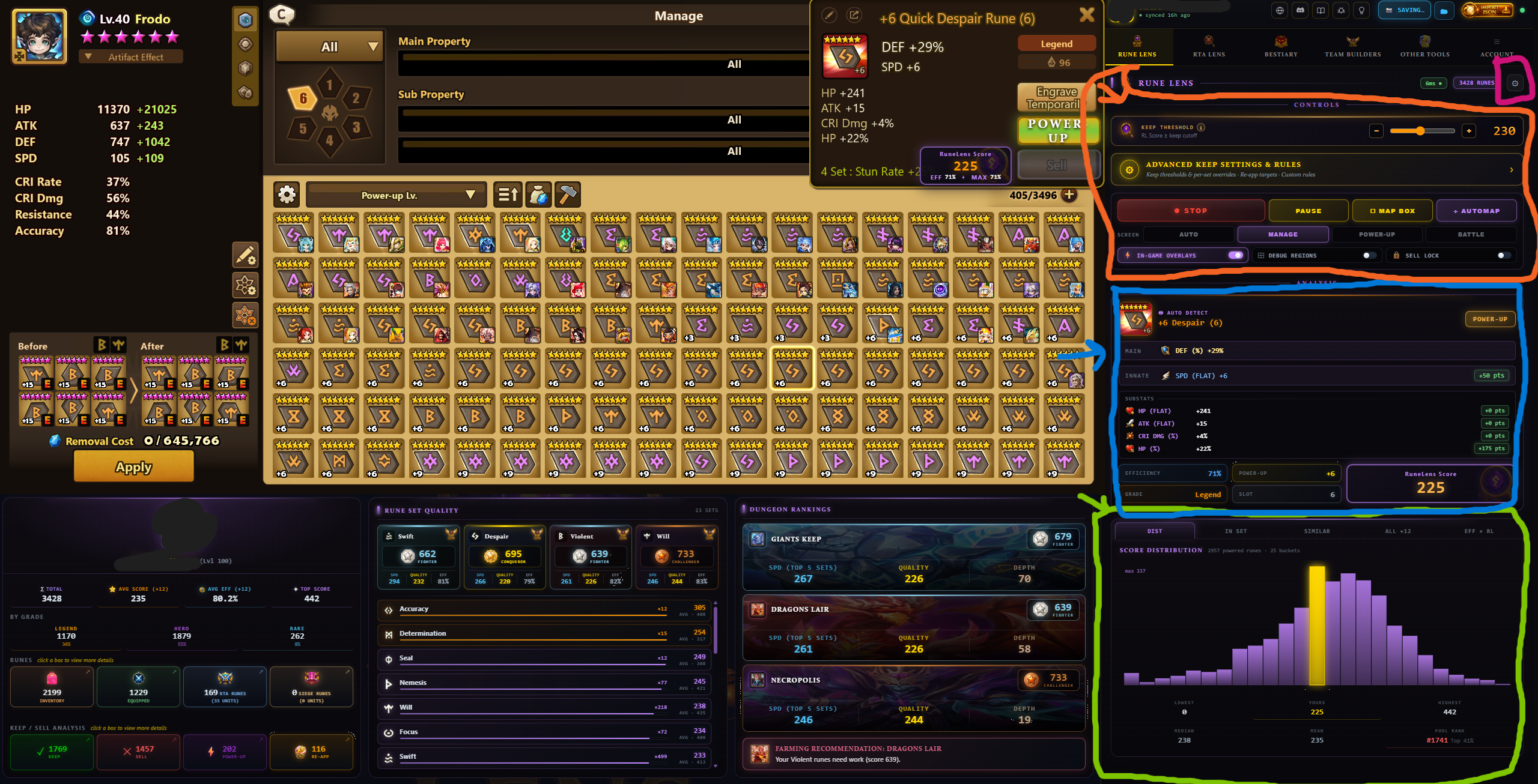 Rune Lens (Pick your screen mode)
