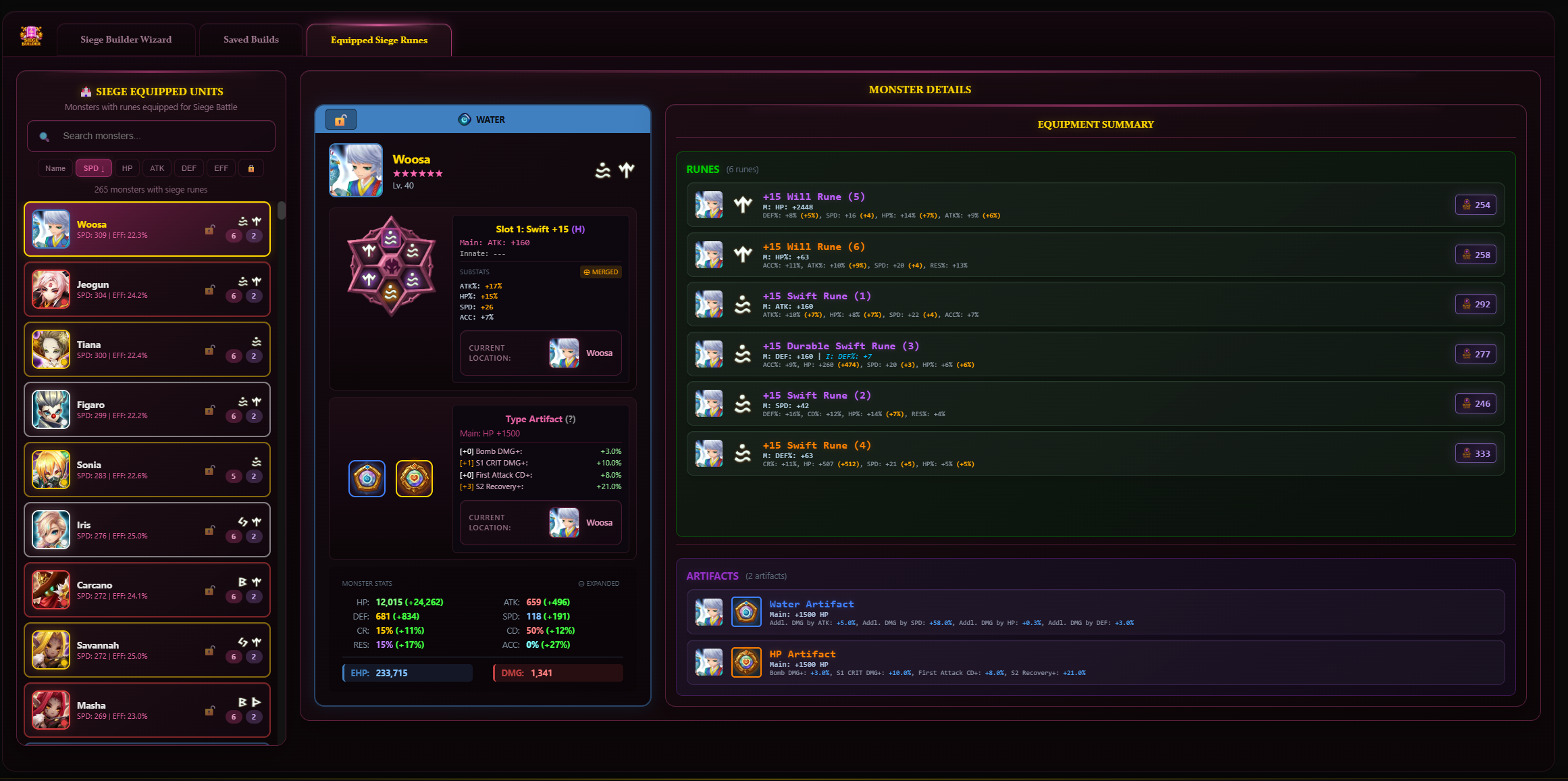 SWLens SIEGE BUILDER WIZARD screenshot - view 3